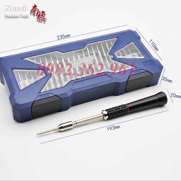 Tua vít  Nanch S55 đa năng dùng để tháo lắp Laptop, macbook, điệnt thoại