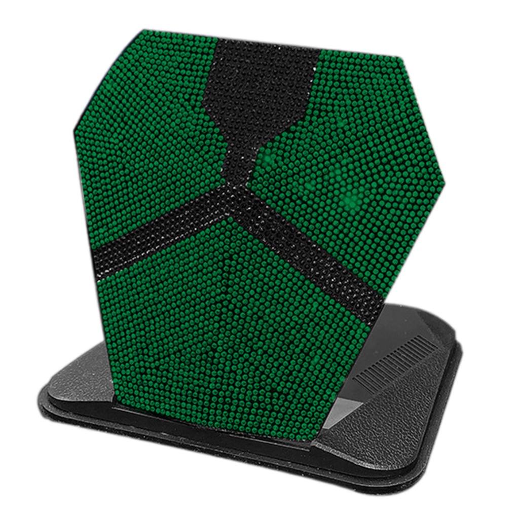 Giá Đỡ Máy Tính Bảng Hai Lớp Chống Trượt Chống Sốc Đính Kim Cương Giả Hình Hoa Hướng Dương Cho Xe Hơi