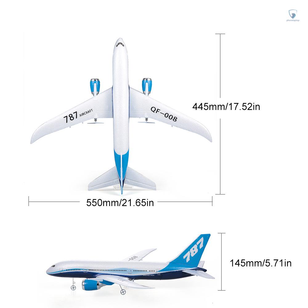 Máy Bay Mini Điều Khiển Từ Xa QF008 Boeing 787 3CH 2.4G + Bộ Phụ Kiện Đi Kèm