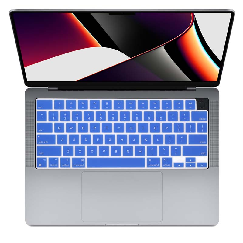 Bàn Phím Silicone Bảo Vệ Cho 2023 Macbook Pro 14 A2779 M2 Max 16 A2780 2021 14.2 inch A2442 16.2 A2485 2022 Macbook Air 13.6 A2681 Ốp keyboard cover