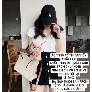 ÁO THUN CỔ TIM BIGSIZE VƯƠNG NGỌC HÂN