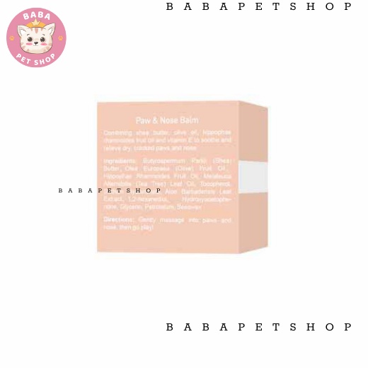 Kem Dưỡng Ẩm, Tẩy Tế Bào Chết Dưỡng Ẩm Cho Mũi Và Đệm Bàn Chân Thú Cưng, Dưỡng Chân Chó Mèo DR COSY - Babapetshop