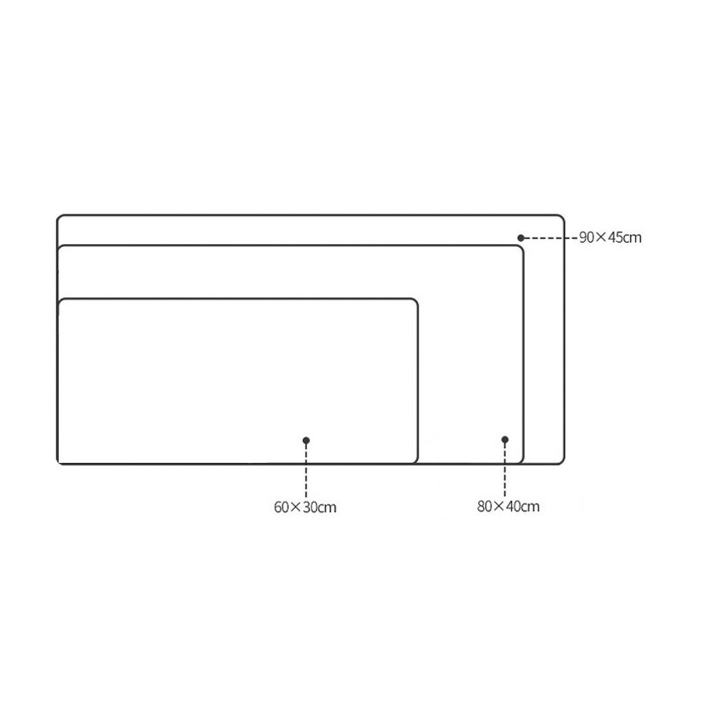 Tấm Lót Chuột Giả Da Họa Tiết Hoa Hướng Dương Hai Mặt Chống Thấm Nước Tiện Dụng Ốp