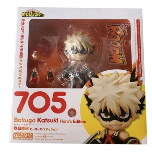 Nendoroid Mô Hình Nhân Vật Bakugou 705 Izuku 686 Todoroki 1112 Chân Thật