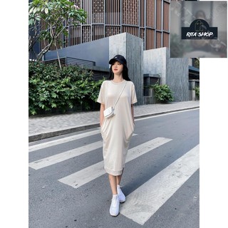 Đầm Thun T-Dress TN Lai Lật Form thoải mái 1768
