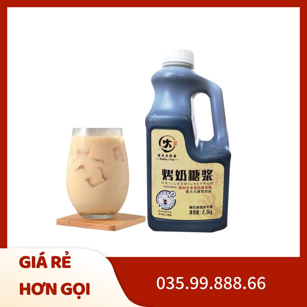 Siro sữa Nướng 2,3kg - 1.85 Lít trà sữa nướng Yi He Kao Nai