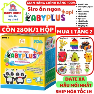 MUA 1 TẶNG 1 Siro Ăn Ngon Baby Plus Chính Hãng-GiúpBé Hết Biếng Ăn