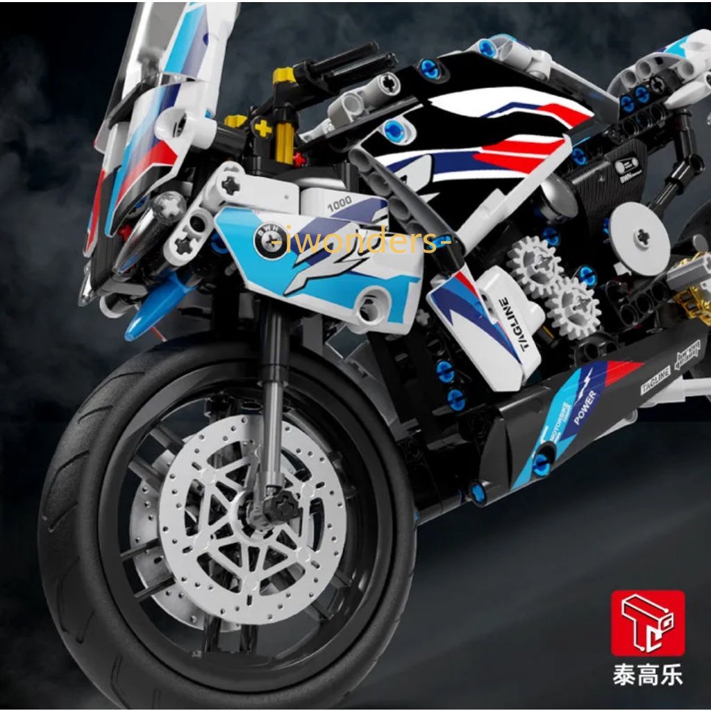 Bộ Đồ Chơi Lắp Ráp Mô Hình Xe Mô Tô BMW 1000RR 589 / Cái T3042