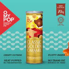 Snack Bắp Rang OMyPop Vị Caramel 70gr