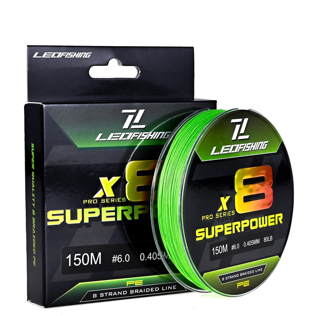 Cuộn Dây Câu Cá Bện 8 Sợi PE 150 / 300M 1417