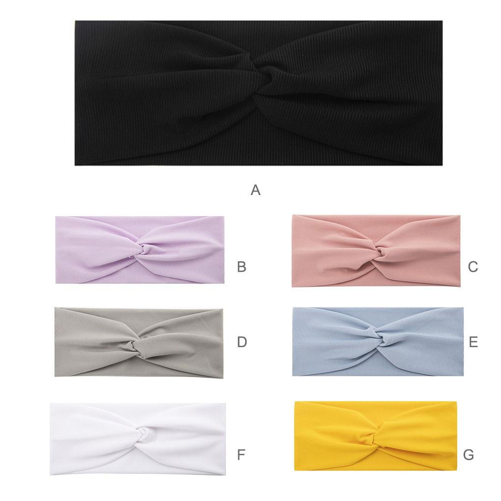 Băng Đô Cài Tóc Co Giãn Phong Cách Thể Thao Thời Trang Cho Nữ