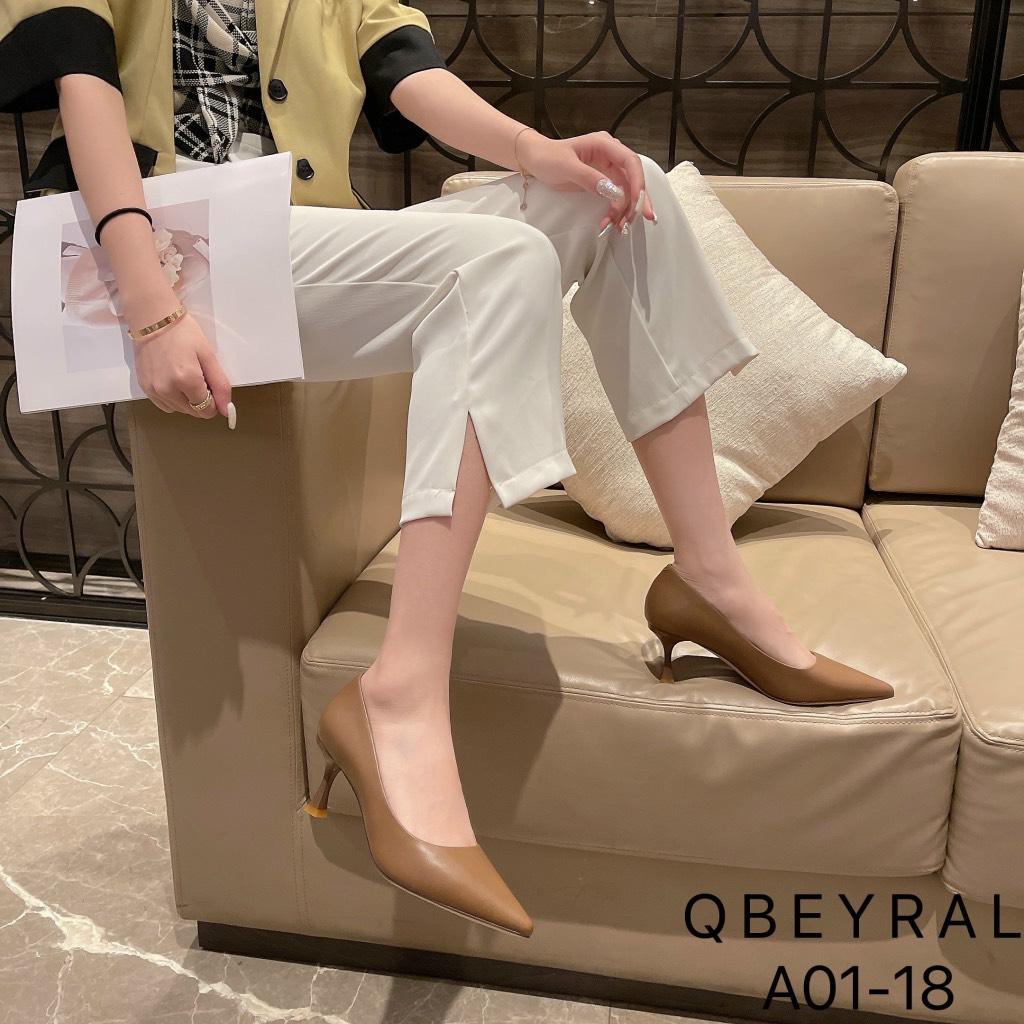 GIÀY QBEYRAL TRƠN NHỌN A01-18