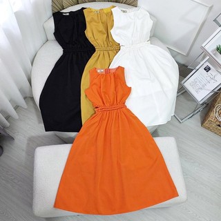 Đầm Sát Nách Eo Đan