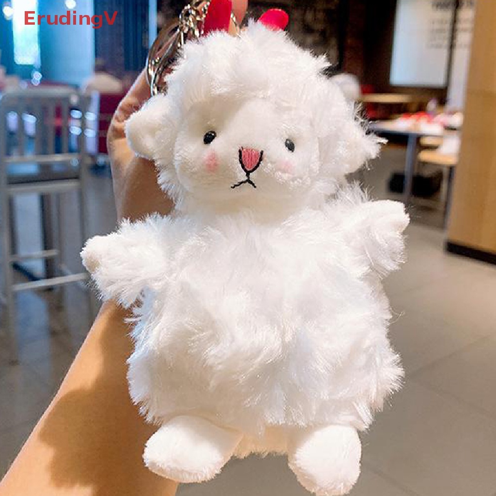 [ErudingV] Móc Khóa Búp Bê Nhồi Bông Hình Cừu Dễ Thương Dành Cho Trẻ Em [Mới]