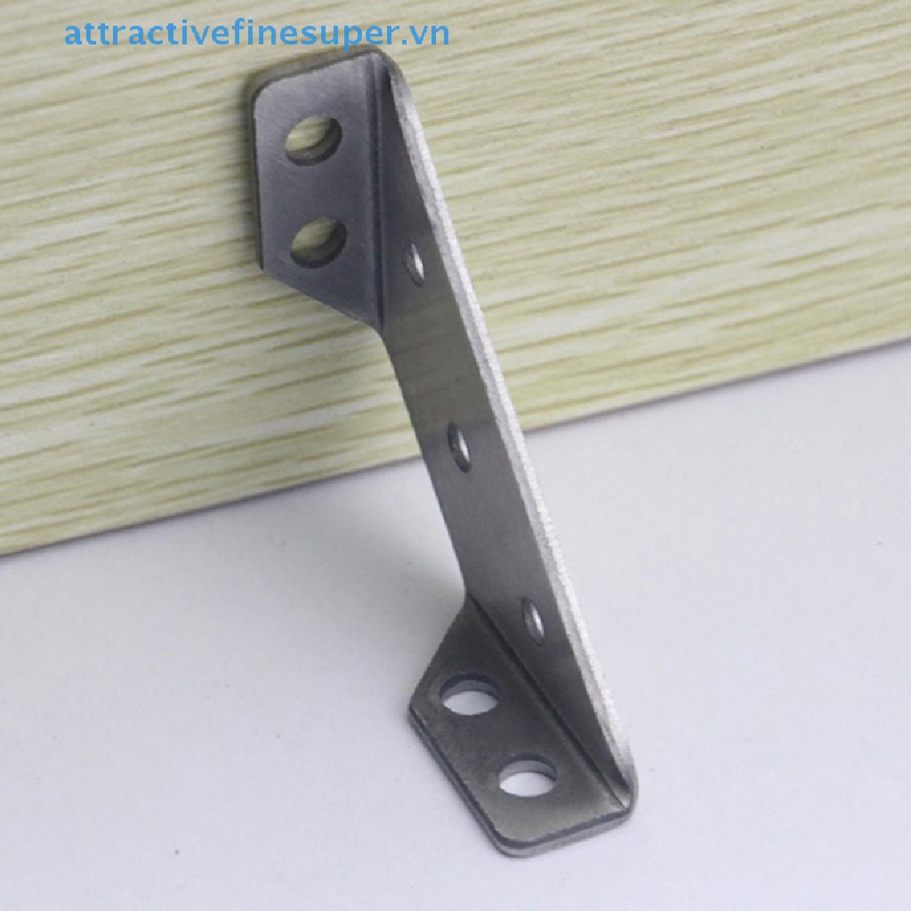 Phụ Kiện Cố Định Góc Vuông Bằng Thép Không Gỉ Chuyên Dụng Cho Đồ Nội Thất