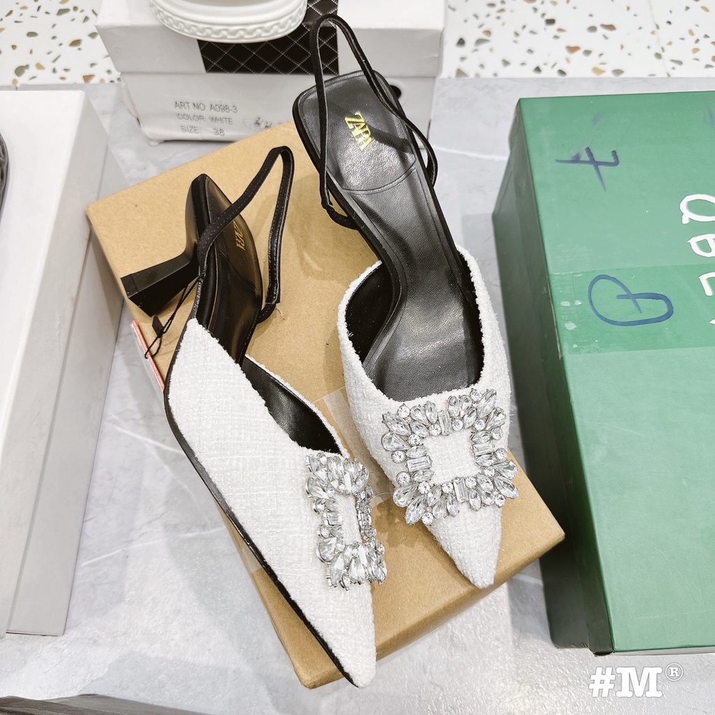 SANDAL ZARA VẢI DẠ TWEET