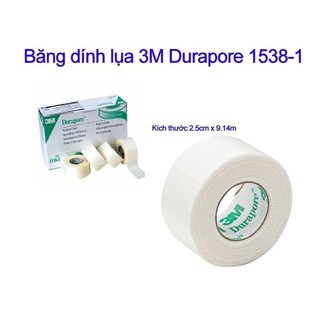 Băng keo lụa 3M Durapore 1538-1 ( cuộn )