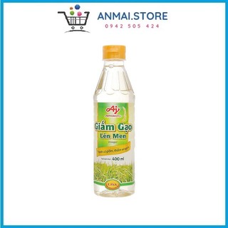 Giấm gạo lên men  Ajinomoto chai 400ml