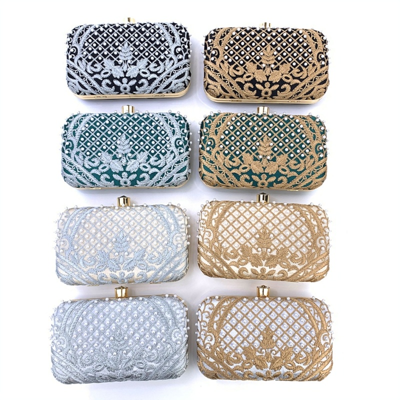 Túi Đeo Chéo Thêu Họa Tiết Thời Trang Sang Trọng Cho Nữ