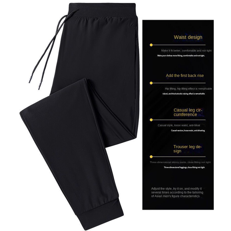 Quần Dài Thể Thao Dáng Rộng Họa Tiết Rằn Ri Phong Cách Hàn Quốc Thời Trang Mùa Hè Cho Nam