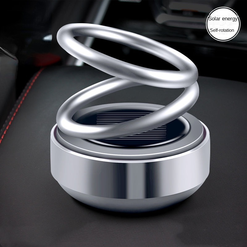 Máy Khuếch Tán Hương Thơm Xe Hơi Sử Dụng Năng Lượng Mặt Trời Hai Vòng Xoay