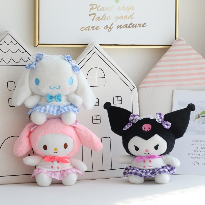 SANRIO Đồ chơi nhồi bông Hình Cinnamoroll Hoạt Hình Dễ Thương