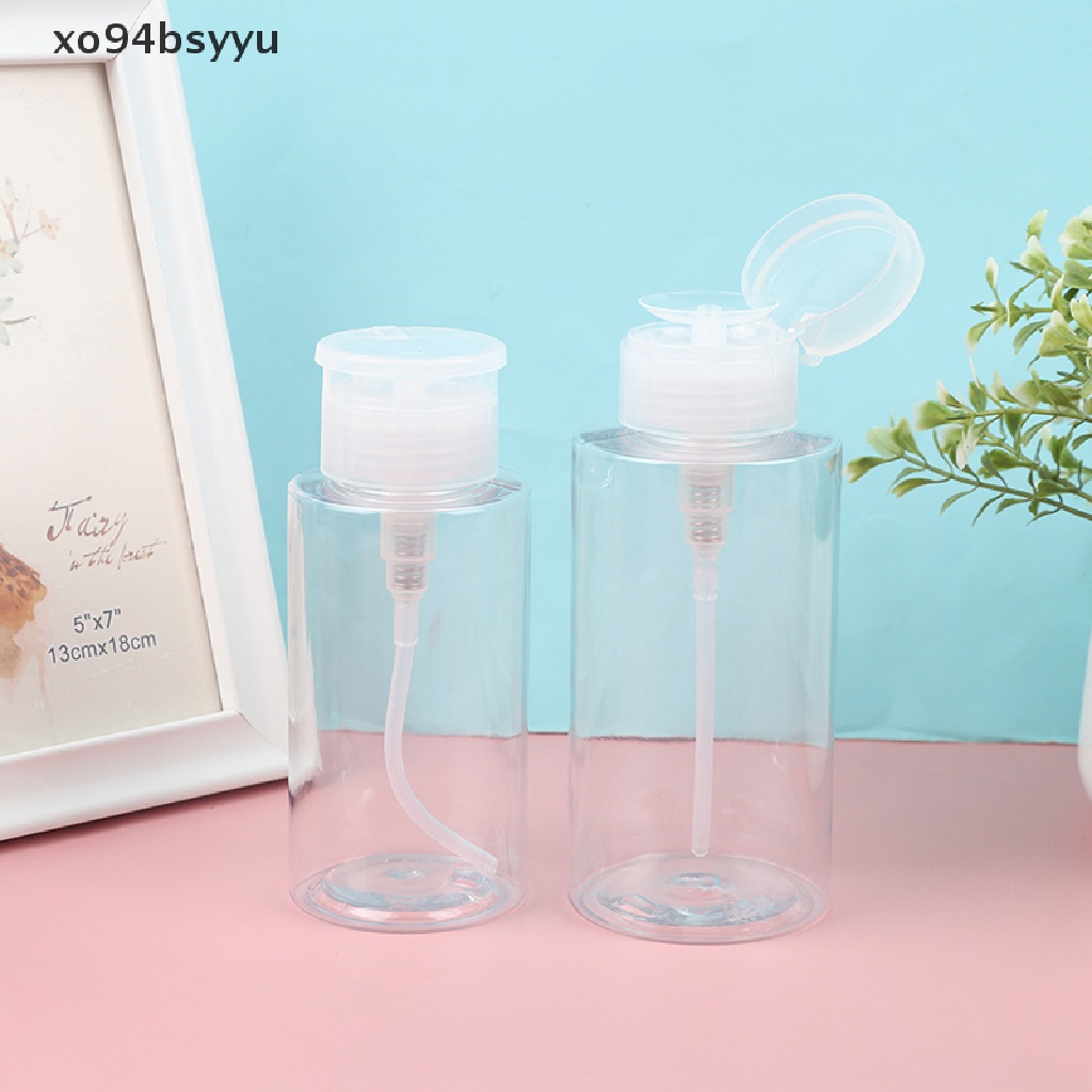 Lọ Nhựa Rỗng Đựng Dung Dịch Tẩy Sơn Móng Tay Tái Sử Dụng Được Xo94Bsyu 150 / 200 / 300ML