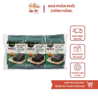 Rong biển ăn liền Bibigo - Lốc 3 bịch