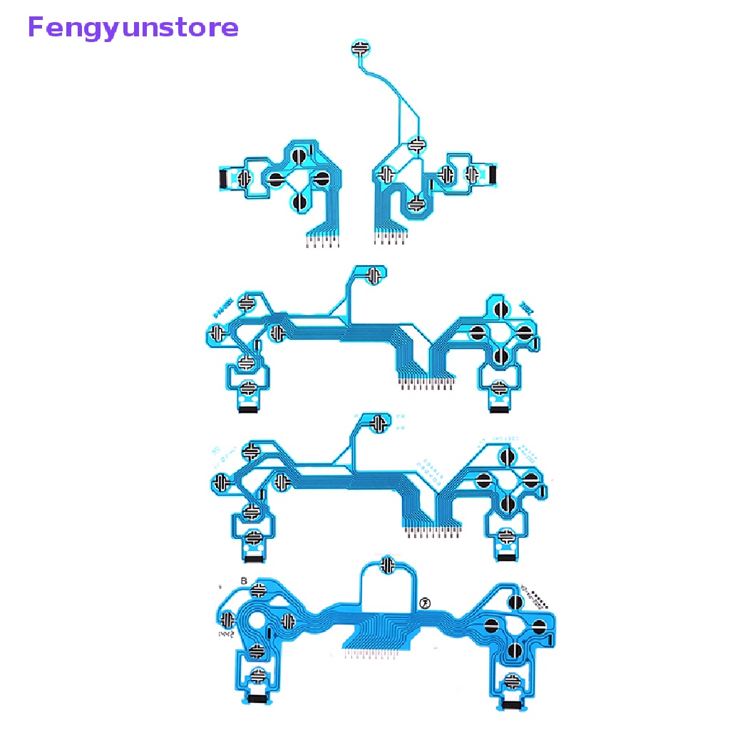 Phim Dán Mỏng Màu Xanh Dương Cho Tay Cầm Điều Khiển PS4 DS4 PRO JDS 050 040 030 010