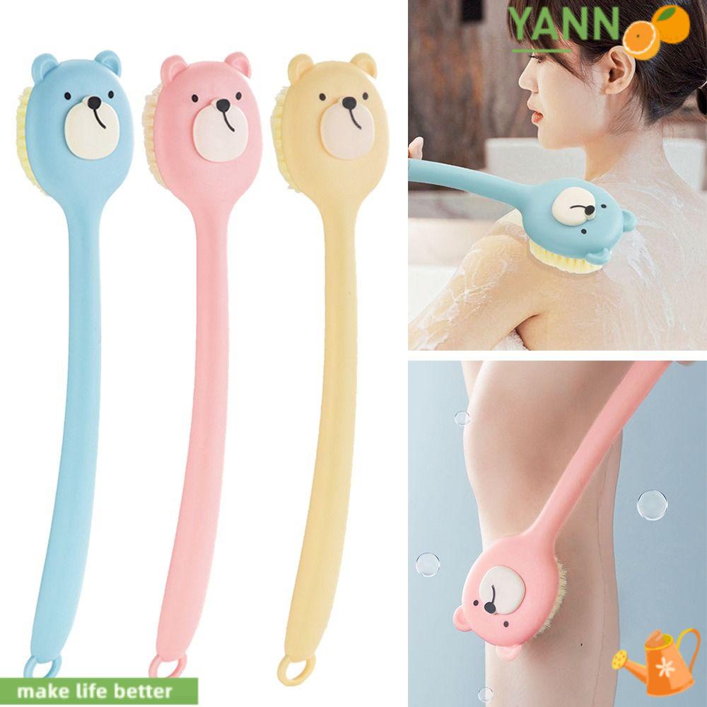 Bàn Chải Nylon Lông Nylon Cán Dài Có Thể Tháo Rời Dùng Chà Lưng 1