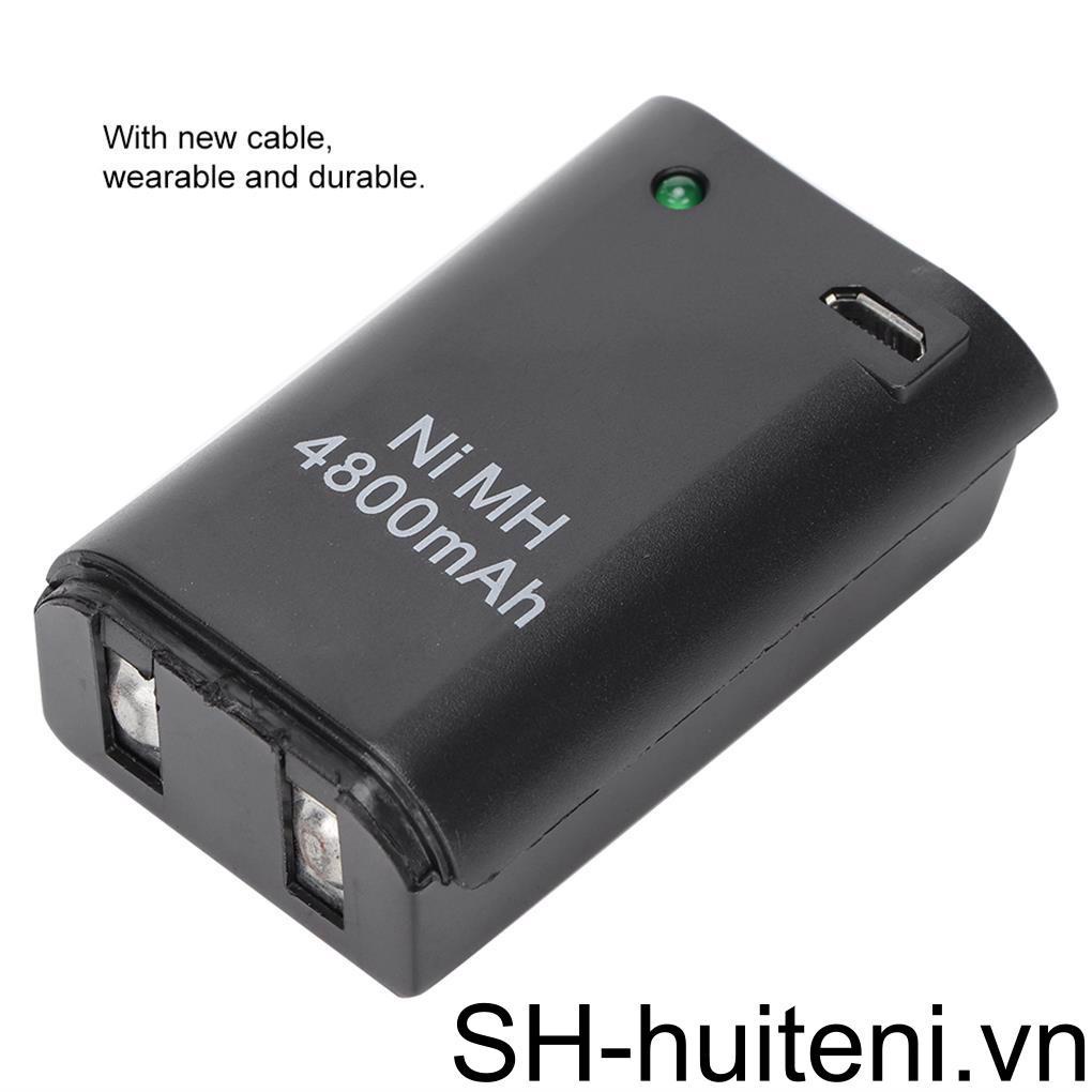 Tay CầM ĐiềU KhiểN Chơi Game 4800mAh 2 Trong 1 Pin Ni-MH Cho ĐiềU KhiểN Xbox 360