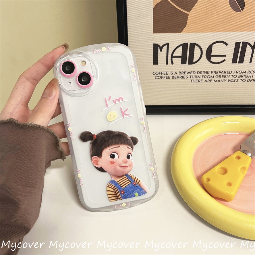 Ốp Điện Thoại Chống Sốc In Hình Bé Trai Bé Gái Cho iPhone 14 13 12 11 Pro Max Xs XR X 8 7 6 Plus SE 2020