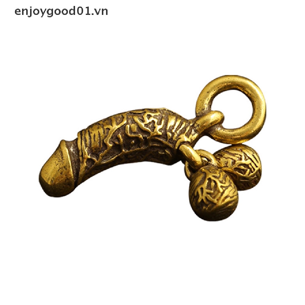 {Key} Mặt Dây Chuyền Hình Gà Con Bằng Đồng Thau Sáng Tạo Vui Nhộn