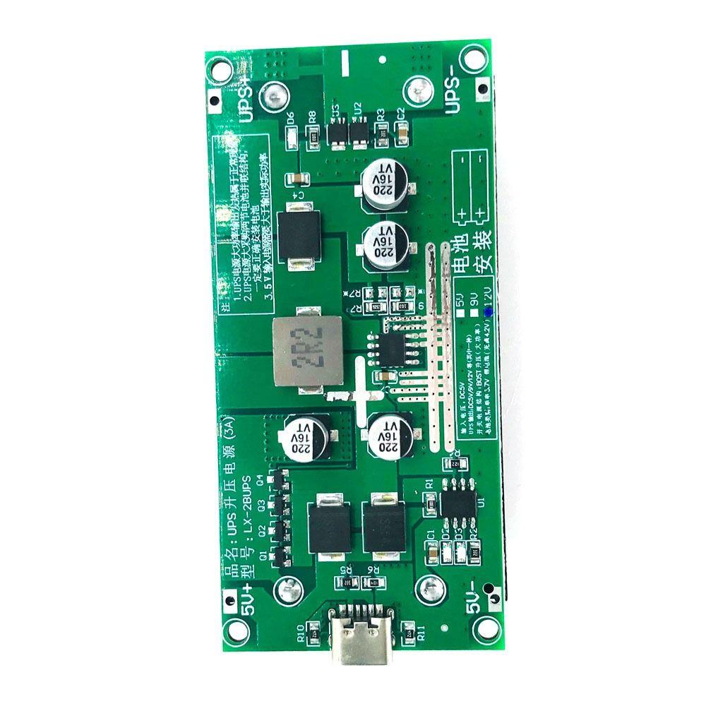 Mô Đun Tăng Áp Pin Lithium 15W 3A Type-C 18650