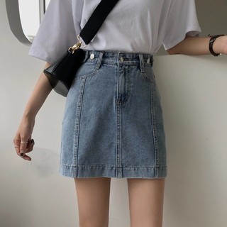 [ORDER ] Chân váy jeans cạp khuy (kèm ảnh thật)