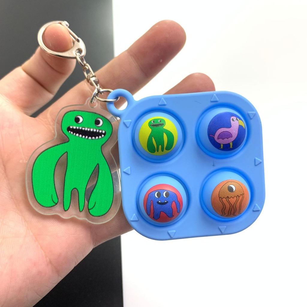 Móc Khóa Hình Chú Ngỗng / Vịt Nhồi Bông Đáng Yêu