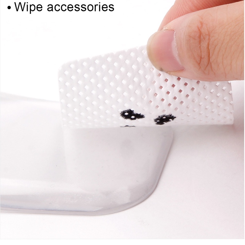 Set 200 Miếng Bông Cotton Dùng Để Vệ Sinh Keo Dán Mi Giả / Lông Mi