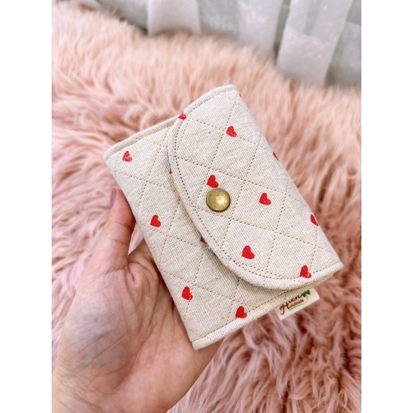 🌹Ví vải canvas (Handmade) nhỏ xinh đựng vừa giấy tờ và thẻ ATM
