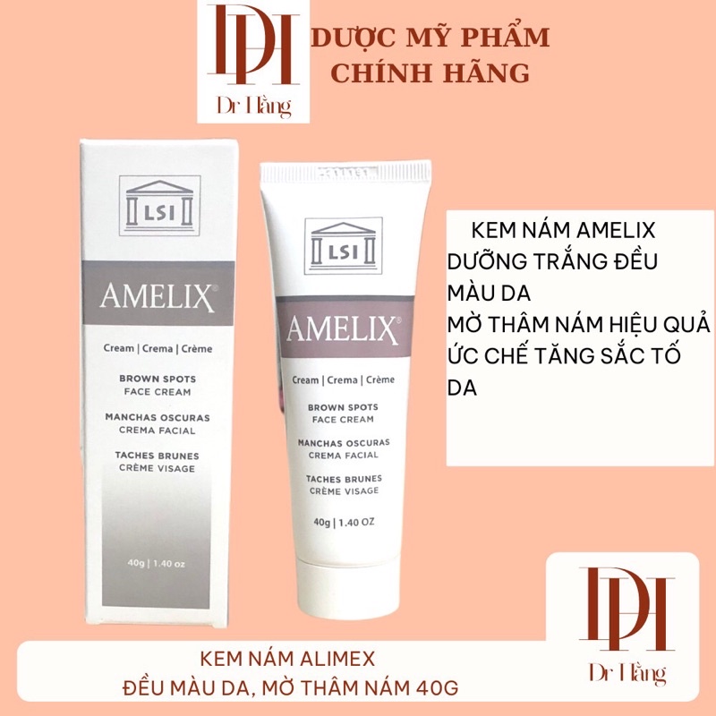 Amelix kem dưỡng trắng đều màu da , mờ thâm nám , cho da sạm nám, tăng sắc tố