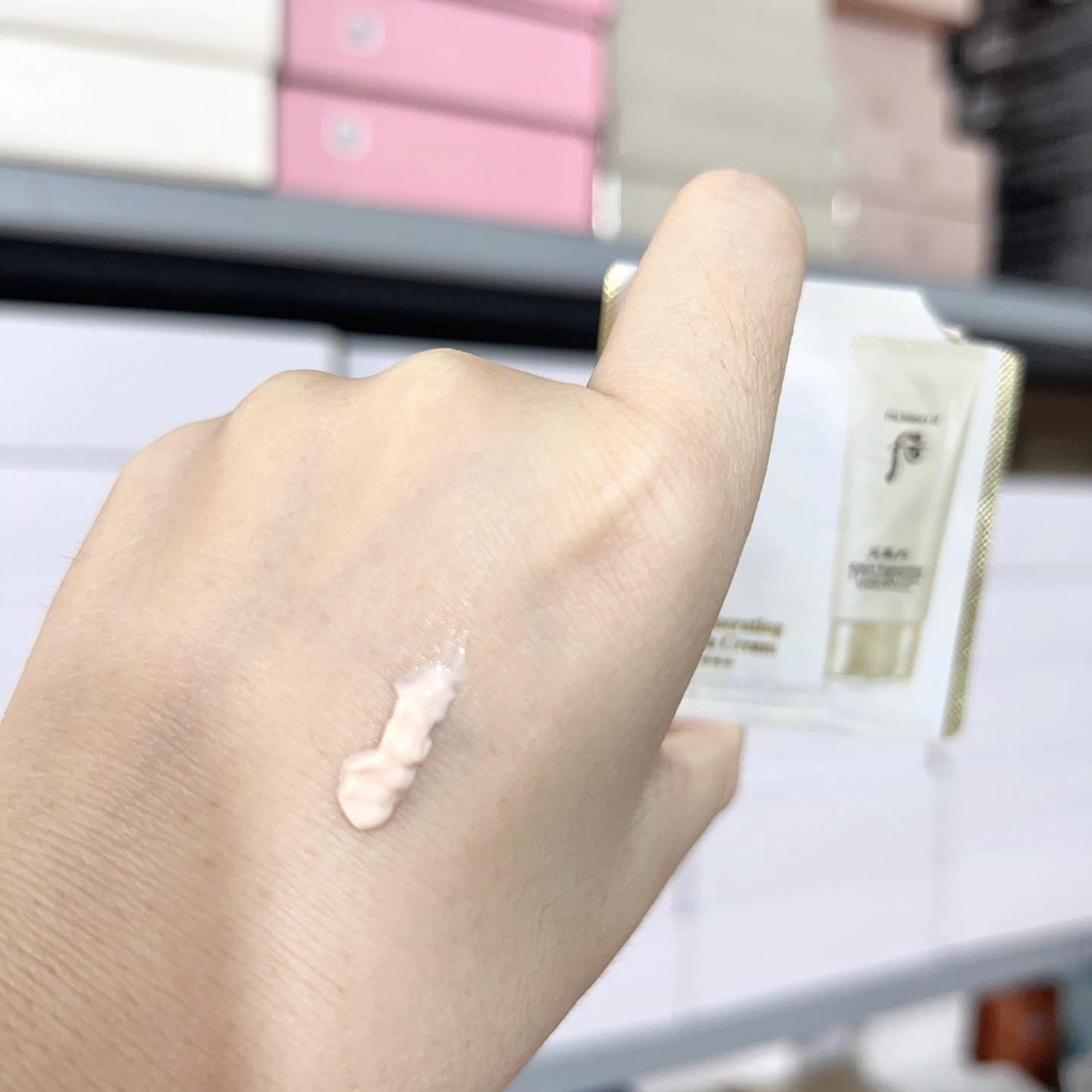 10 gói Kem Chống Nắng Tái Sinh Whoo Radiant Regenerating Uv Protection Cream