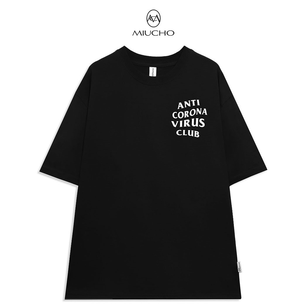 Áo thun nữ form rộng tay lỡ unisex đẹp chất vải cotton hàn quốc AT077 Miucho basic tee