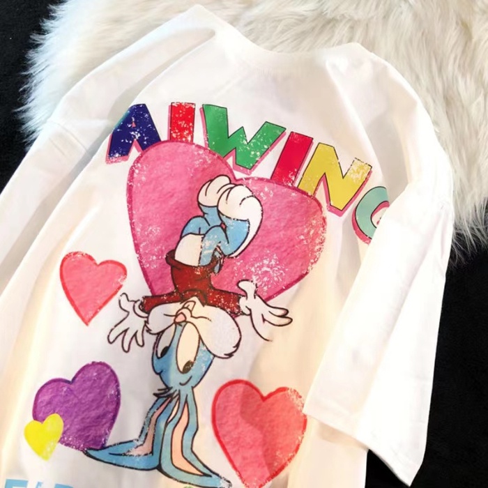 NRVP Áo Thun 100% Cotton Tay NgắN Plus Size Cho Nam Và Nữ