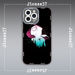 Ốp lưng iphone cạnh vuông Jicase Người Nhện Nữ Spider Into Verse Marvel Comics