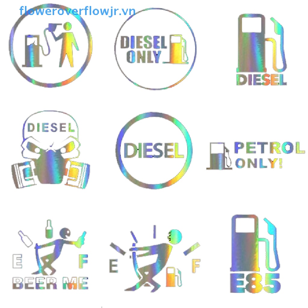 Sticker Vinyl Dán Trang Trí Xe Hơi Họa Tiết 3D Vui Nhộn Sáng Tạo