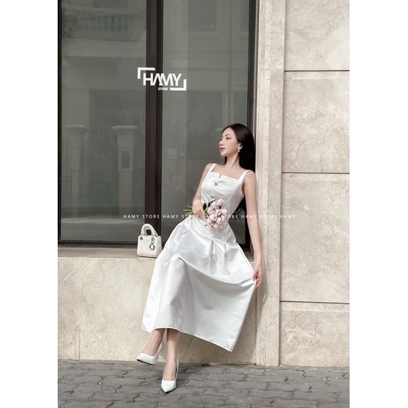 Đầm Dây Nút Công Chúa