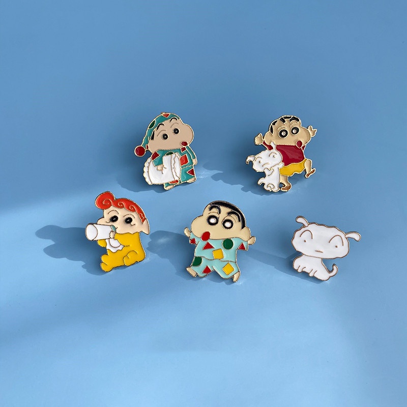 Ghim Cài Áo Hình Hoạt Hình Nhật Bản Đáng Yêu