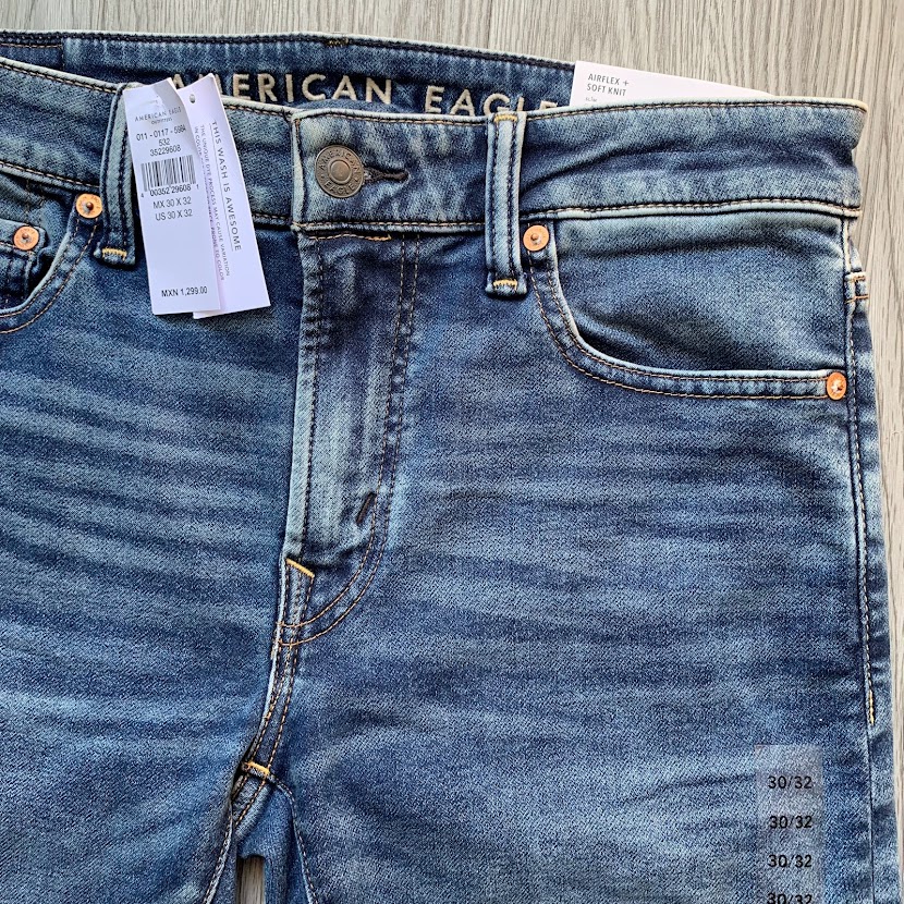 Quần Jean Nam Cao Cấp Co Giãn 4 Chiều AE KNIT SOFT