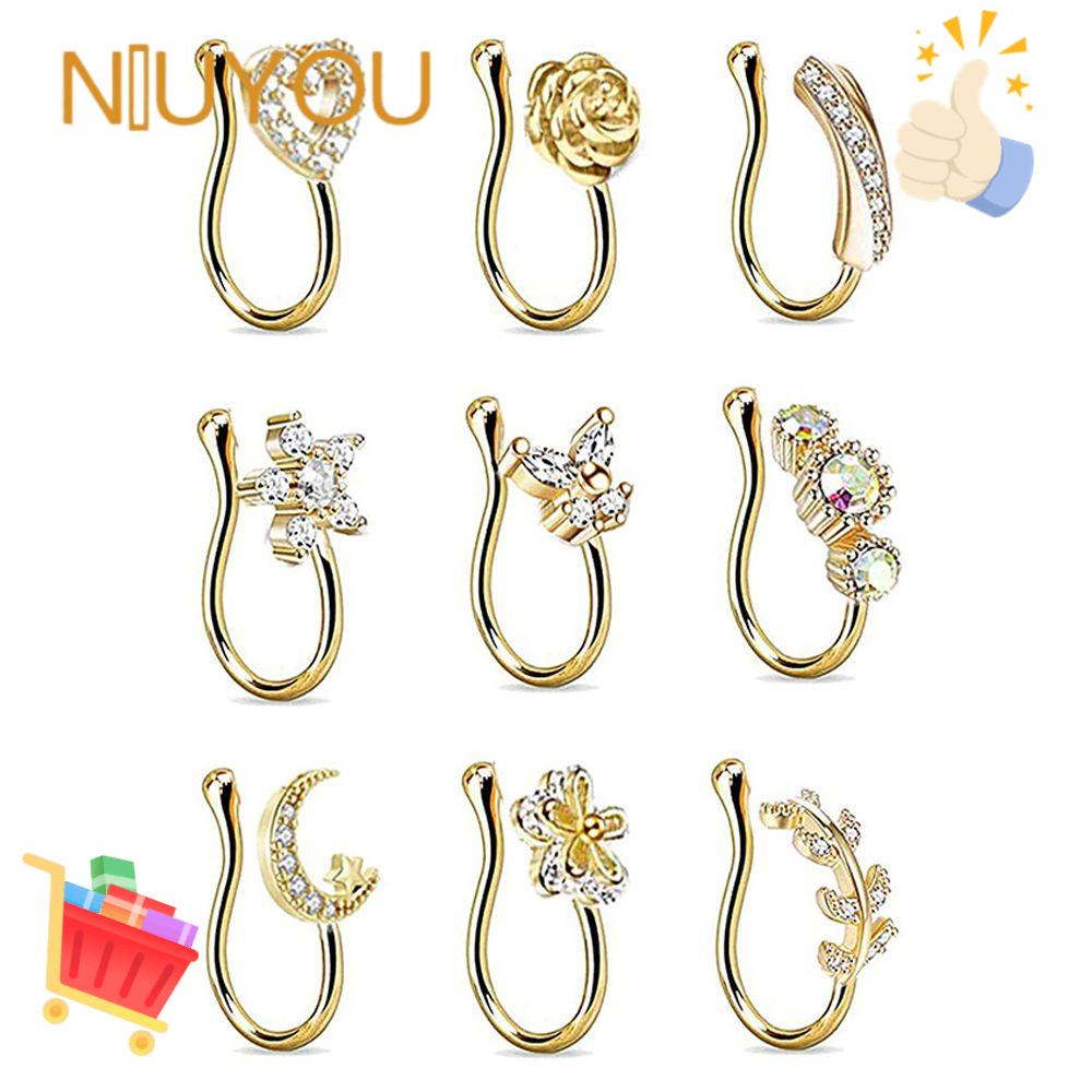 Set 9 Kẹp Mũi Không Cần Xỏ Lỗ Tiện Dụng
