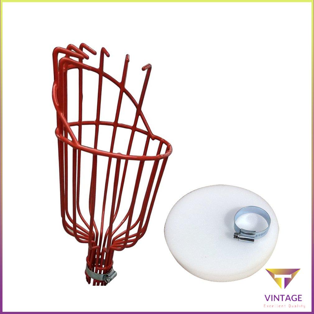 Dụng cụ hái trái cây Rổ nhôm sâu độ cao làm vườn [M/11]