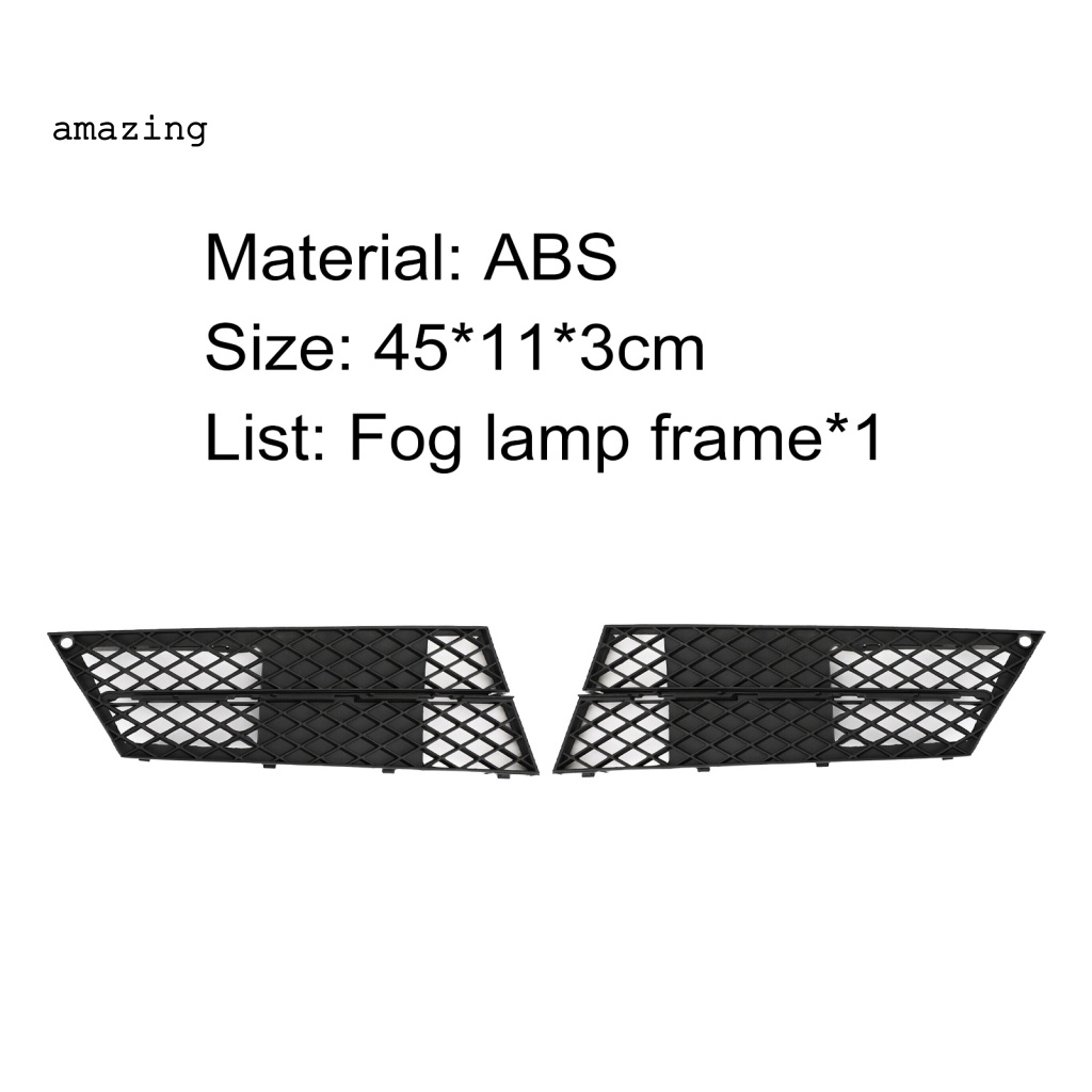 1 Tấm Lưới Tản Nhiệt Trái / Phải Thay Thế Chống Trầy Xước Dễ Lắp Đặt Dành Cho Xe Hơi 51167178097/51167178098 Phụ Kiện Chuyên Dụng Dành Cho BMW 5 Series E60 09-10